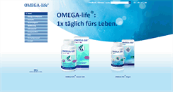 Desktop Screenshot of omega-life.ch